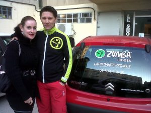 autocollant zumba